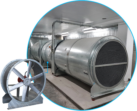 Axial Flow Fans
and Attenuators