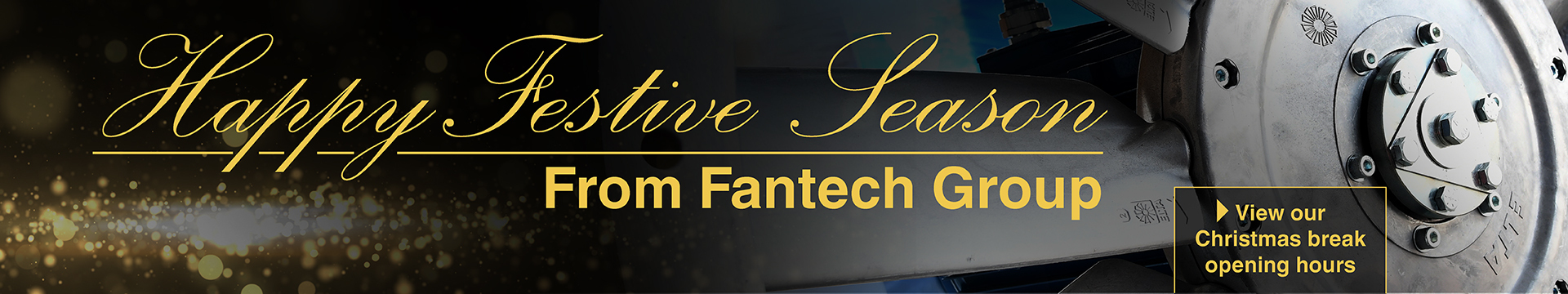 Happy Festive Season from Fantech Group